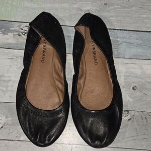 Lucky Brand Black Ballet Flats sz 7